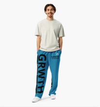 Load image into Gallery viewer, GRWTH. Blue Wide-leg joggers