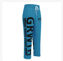 Load image into Gallery viewer, GRWTH. Blue Wide-leg joggers